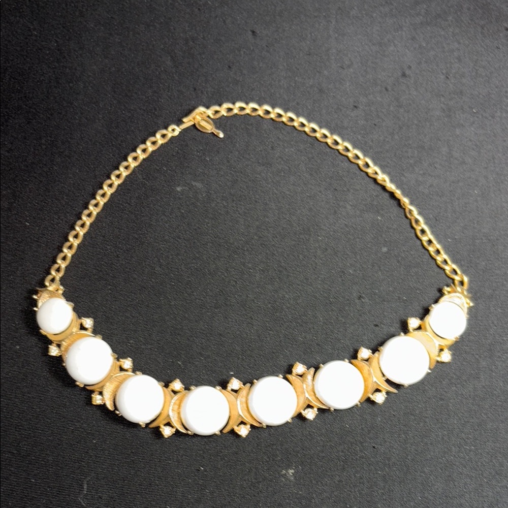 1962 Vintage Sarah Coventry Snow Princess Necklace - Picture 1 of 4